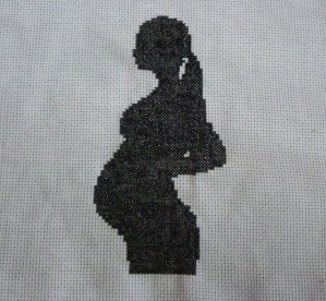 Silhouette-femme-enceinte-par-Veronique